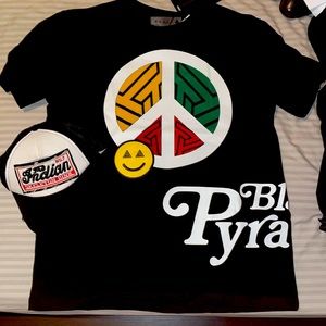 LGBTQ Black Pyramid Peace To All Nation. Rare piece